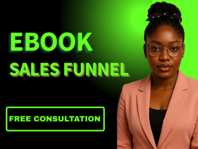 High converting sales funnel for Ebook marketing on Kajabi / Go Highlevel
