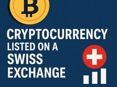 A crypto currency listed on a Swiss exchange