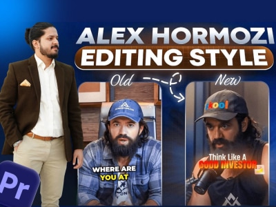 1 Alex Hormozi style reel for TikTok/Instagram/Youtube Shorts