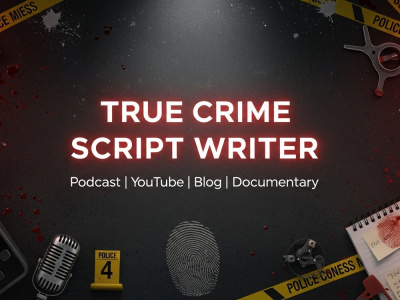 Cinematic true crime scripts for YouTube, podcasts, or blogs