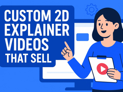 A custom 2D explainer video that boosts sales and engages viewers