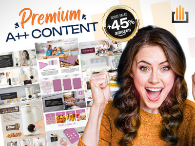 High Converting Amazon Premium EBC / A++ Content Design with Mobile Version