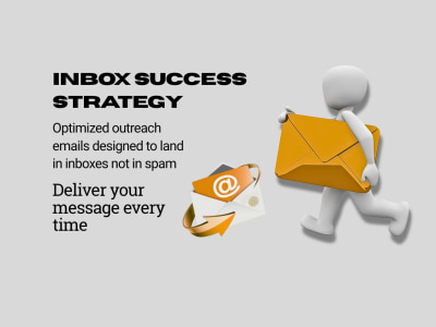 Optimized outreach emails designed to land in inboxes, not spam