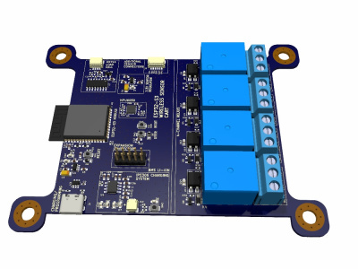 A custom IoT PCB using ESP32 / STM32 with professional schematic & layout