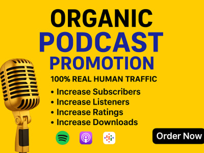 Organic Apple Podcast Promotion & Boost Downloads, Listeners & Subscribers