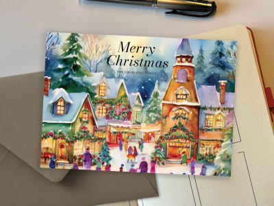 This One Design for Holiday/Christmas Card