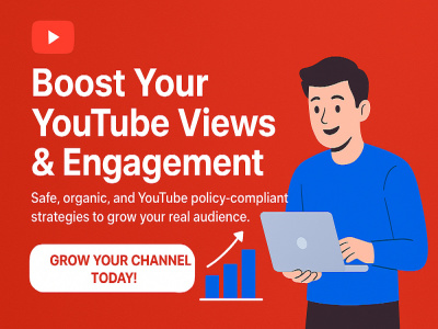 Grow  YouTube Channel with Organic Views