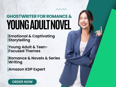 A Professional Romance & Young Adult Novel Ghostwriter