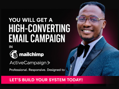 A high-converting email campaign in Mailchimp or ActiveCampaign