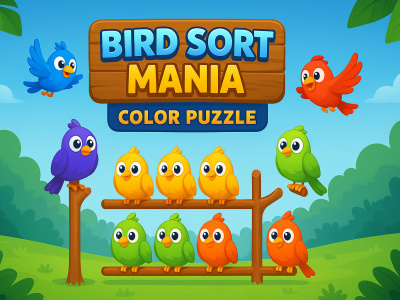 A Bird Sort Mania – Color Sorting Puzzle Game for Android & iOS in Unity
