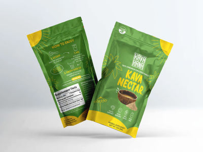Modern pouch and bag packaging design for your product