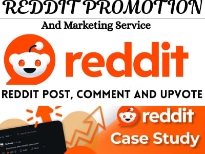 Reddit post to grow brand or company website,subreddit creation and comment