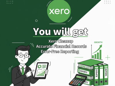 Xero Cleanup,Accurate Financial Records & Error-Free Reporting.