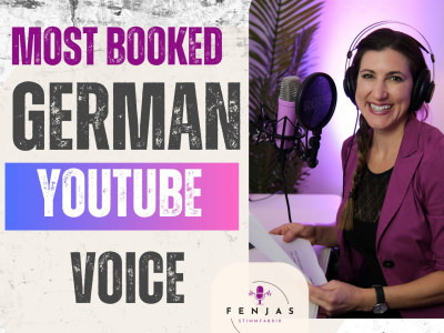 The most booked german Youtube voice