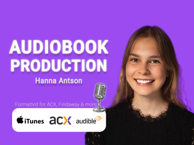 A narrated and formatted audiobook for acx, findaway and more