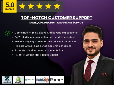 Customer support with expert email, live chat & phone handling