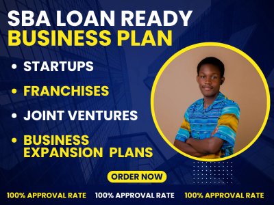 An SBA loan ready business plan in business 3 days for loan approval