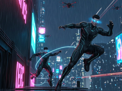 A Cinematic 3D Action Trailer Video | AI & Animation