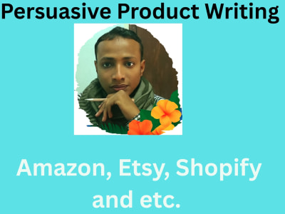 Persuasive Product Writing for Amazon, Etsy, and Shopify Stores