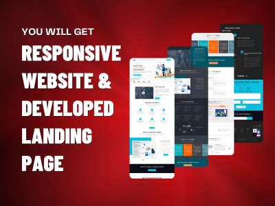 Responsive Website & Developed Landing Page | Upwork
