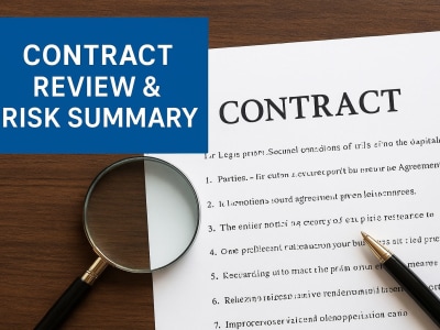 Contract Review & Risk Summary