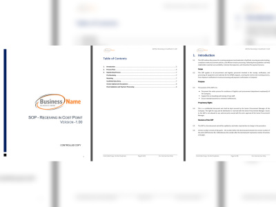 A detailed documentation of your processes along with flowcharts