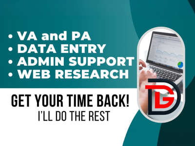 Multitasking VA, Data Entry, Web Research, Admin Support