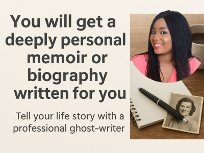 A deeply personal memoir or biography written for you