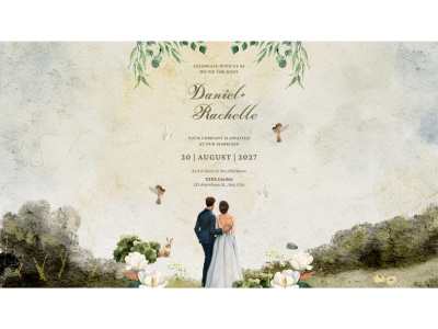 Wedding Invitation & Event Poster Design | Elegant Custom Layouts