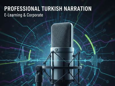 A broadcast-ready Turkish voice-over for your e-learning or corporate video