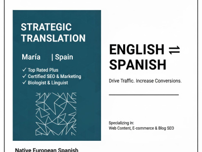 An SEO-optimized translation and strategic English-to-Spanish localization