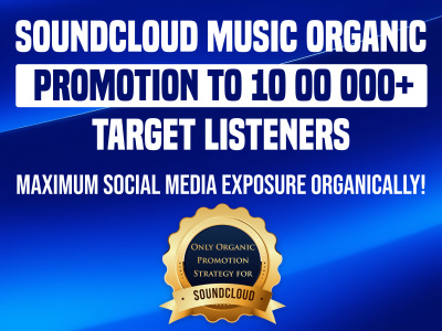 SoundCloud Organic Promotion to 10 00 000 Target Listeners