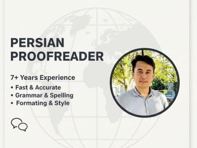 A Persian Proofreader & Content Editor