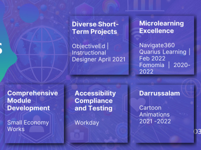 A fully functional interactive course with applied compliance standards
