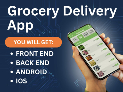 Grocery Delivery App Development | Shopping App Developer | eCommerce Apps