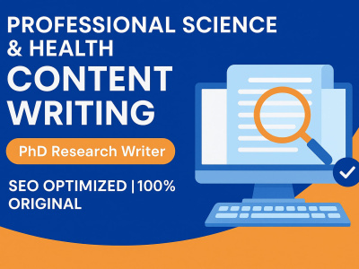 Quality SEO and research-based content for science, health, and technology