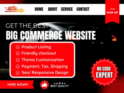 E-Commerce Website design using Bigcommerce - BigCommerce wordpress website