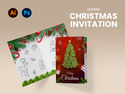 Custom Christmas Card, New Year Card, Holiday Card