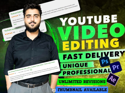 Creativel youtube video editing as a professional video editor