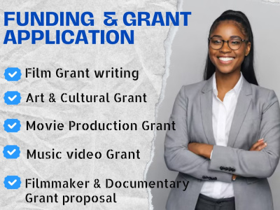 Film grant, arts culture proposal filmmaker funding grant application