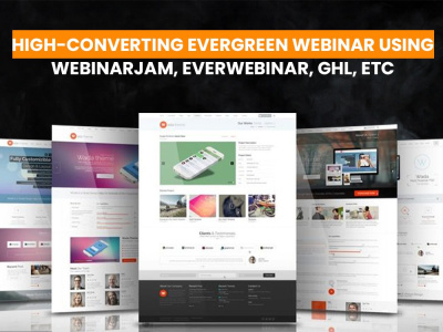 A high-converting Evergreen Webinar using WebinarJam, EverWebinar, GHL,