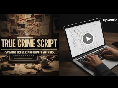 A True Crime Script for Stories, Stage Plays, Podcasts, and Thumbnails