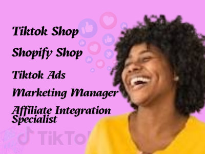 TikTok Shop & Shopify Expert | Ads, Integration And Affiliate Marketing
