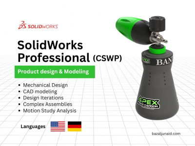 3d cad design, mechanical design, and assembly using SolidWorks