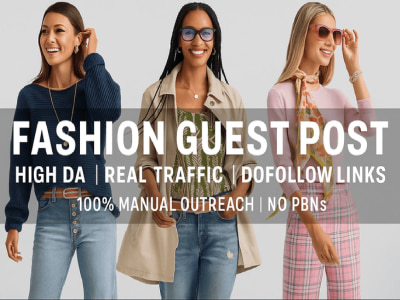 Luxury, Beauty & Fashion Dofollow Backlinks | White-Hat Link Building