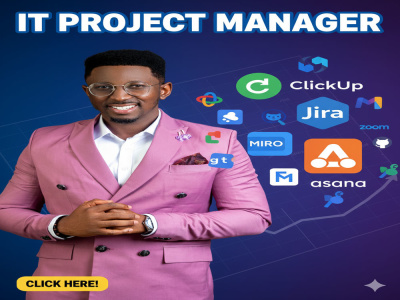 IT Project Manager Expert in Asana, Clickup, Monday CRM