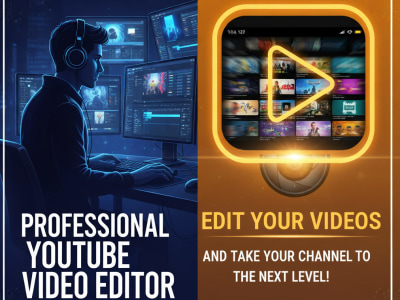 Professional youtube video editor for editing video