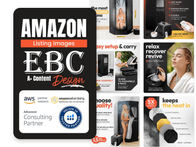 Expert graphic designer for Amazon listing images | A+ content