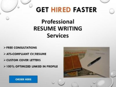 An impactful resume, cover letter, and LinkedIn profile