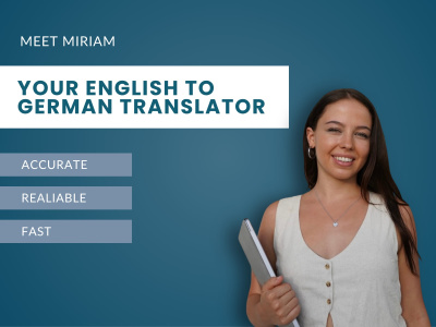 English–German Translation & Localization I Precise and Fast | Upwork